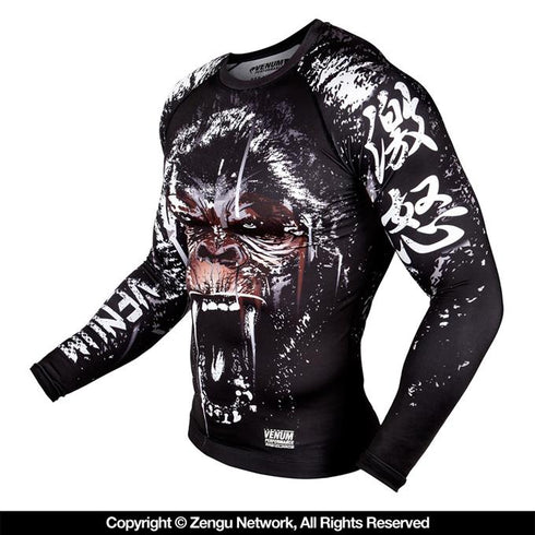 Venum-Gorilla Long Sleeve Grappling Rashguard-2
